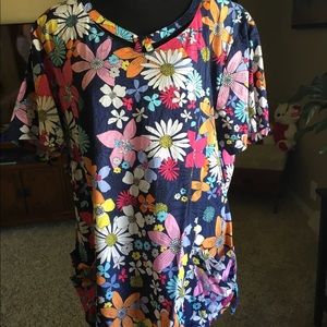 Nursing Scrub Top